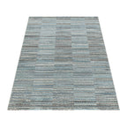 Modern Floor Rug - Regal Panel Grey