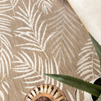 Outdoor Rug - Malta Leaves Natural