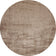 Round High-Pile Rug - Glazy Taupe
