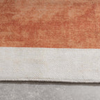 Retro Indoor Outdoor Rug - Pop Lines Terracotta