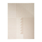 Outdoor Rug Capri Lines Beige Cream