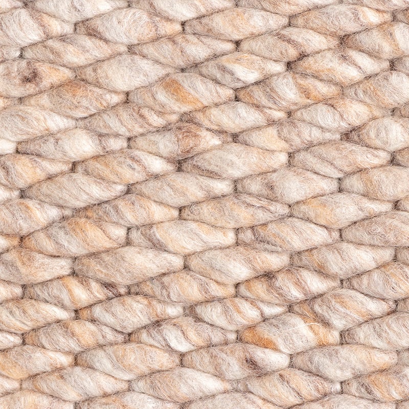 Wool Rug - Brilliant Beige/Sand