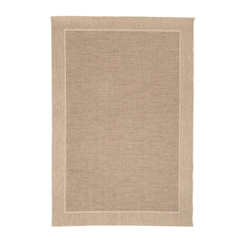 Jute Outdoor Rug - Fora Edge Natural