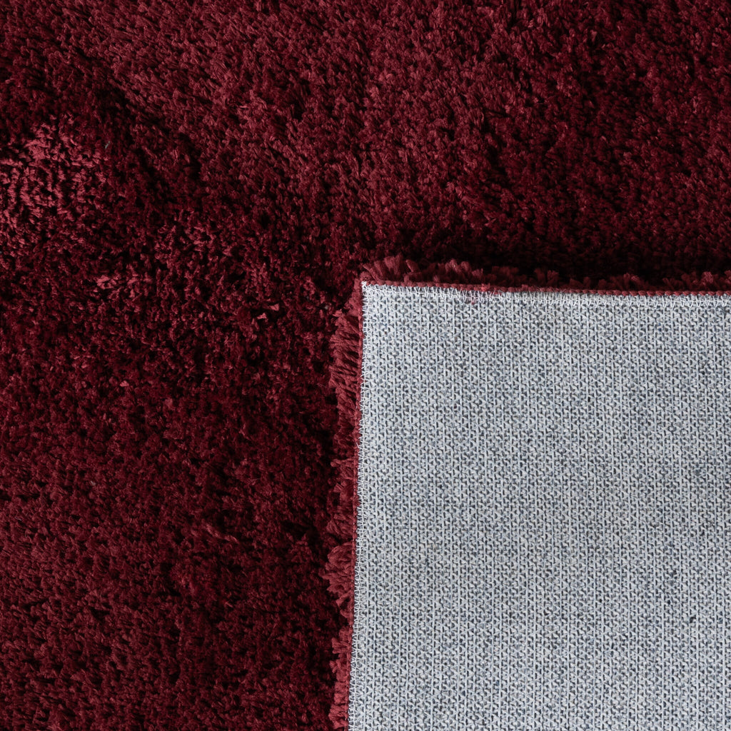 Washable High Pile Rug - Ziggy Red