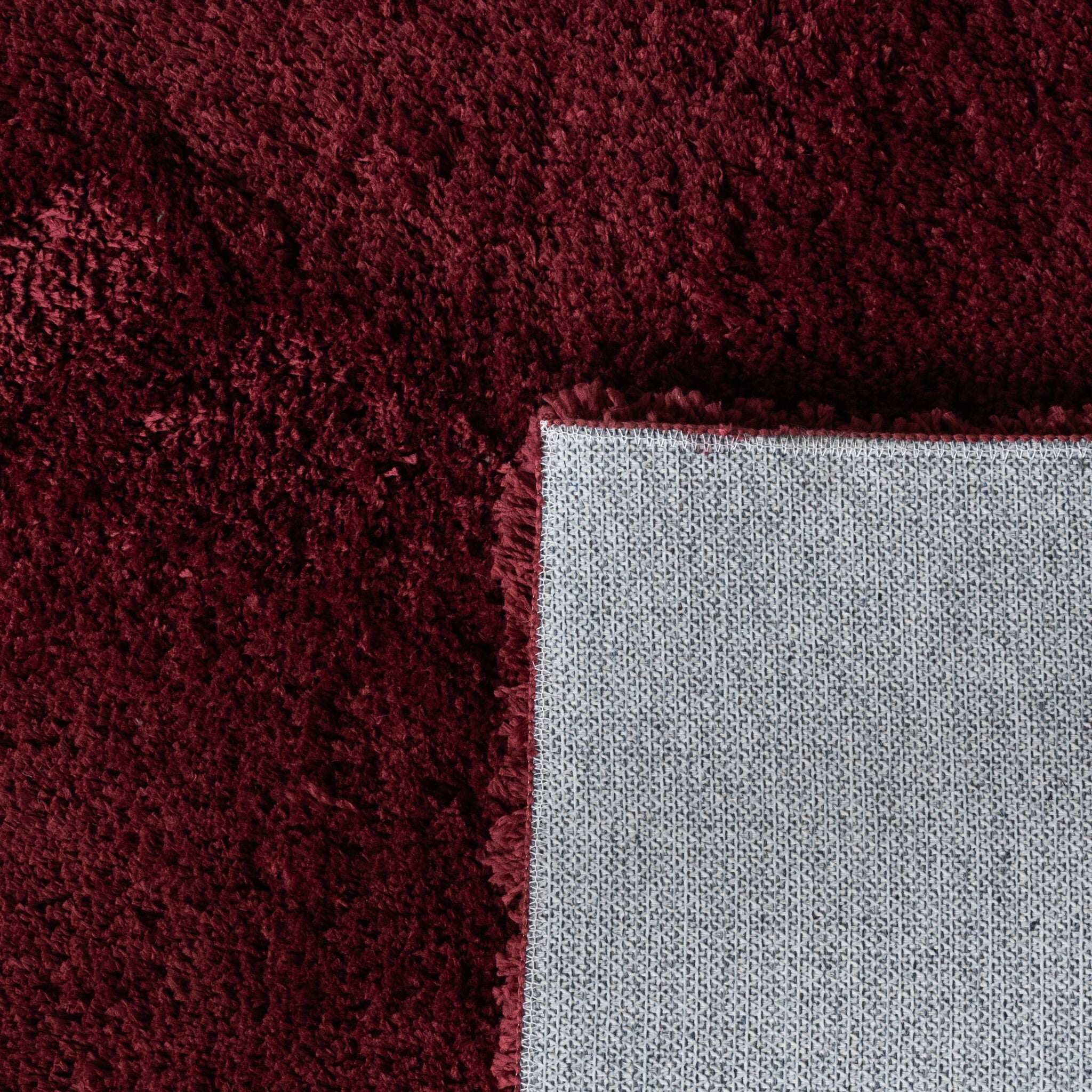 Washable High Pile Rug - Ziggy Red