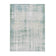 Modern floor rug - Grunge Turquoise