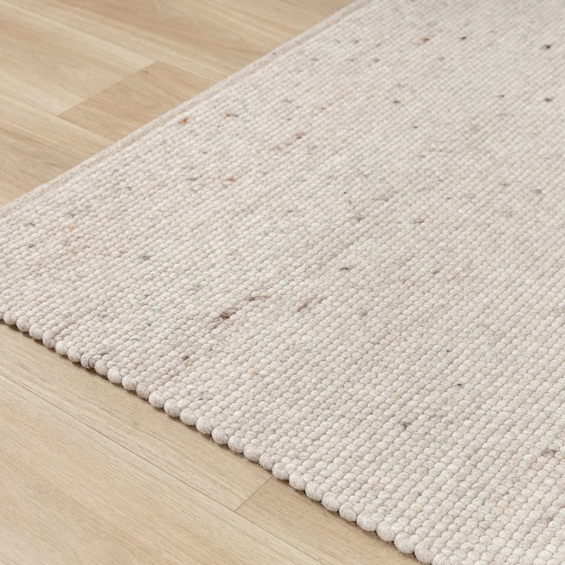Wool Rug - Wise White/Natural