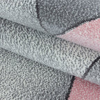 Modern Floor Rug - Brick Pink 1120