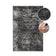 Abstract floor rug - Elitha Geo Anthracite
