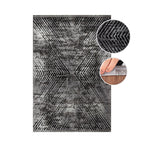 Abstract floor rug - Elitha Geo Anthracite
