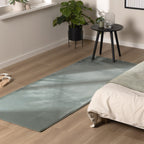 Soft Low-Pile Runner - Cozy Green