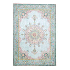 Vintage Rug - Lily Medallion Light Blue