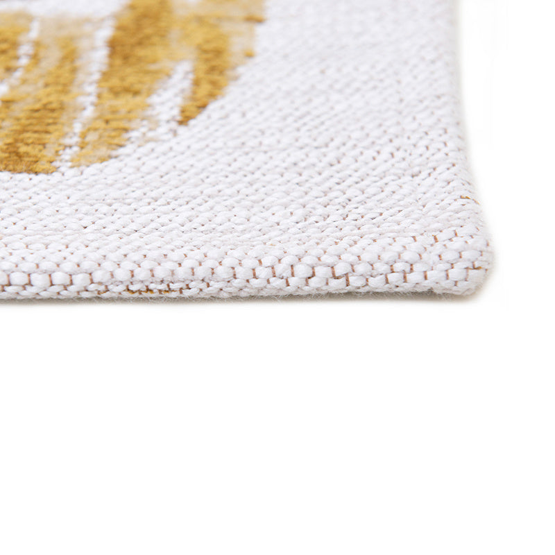 Abstract floor rug - Swim Saffron 9349