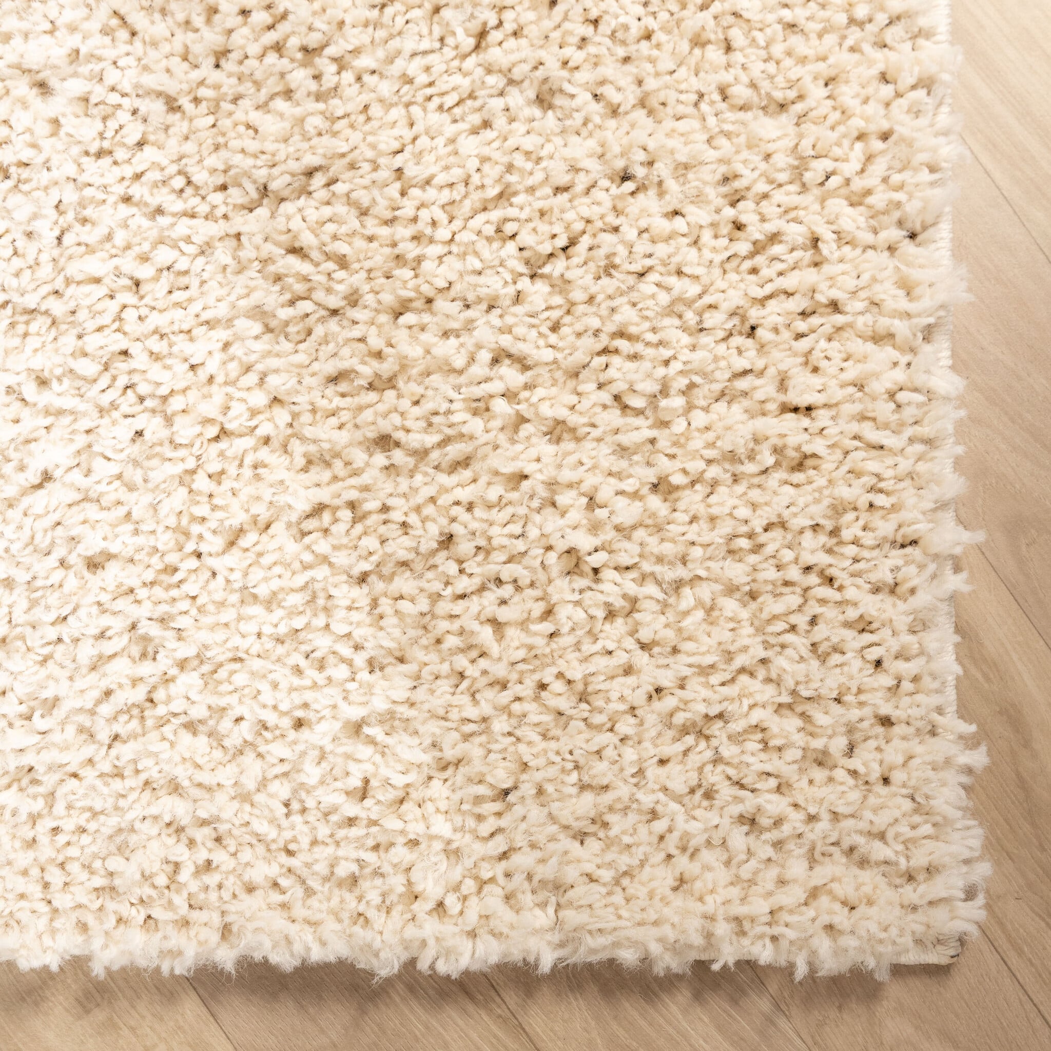 High-Pile Rug – Wish Cream