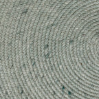 Round Wool Rug - Wise Green