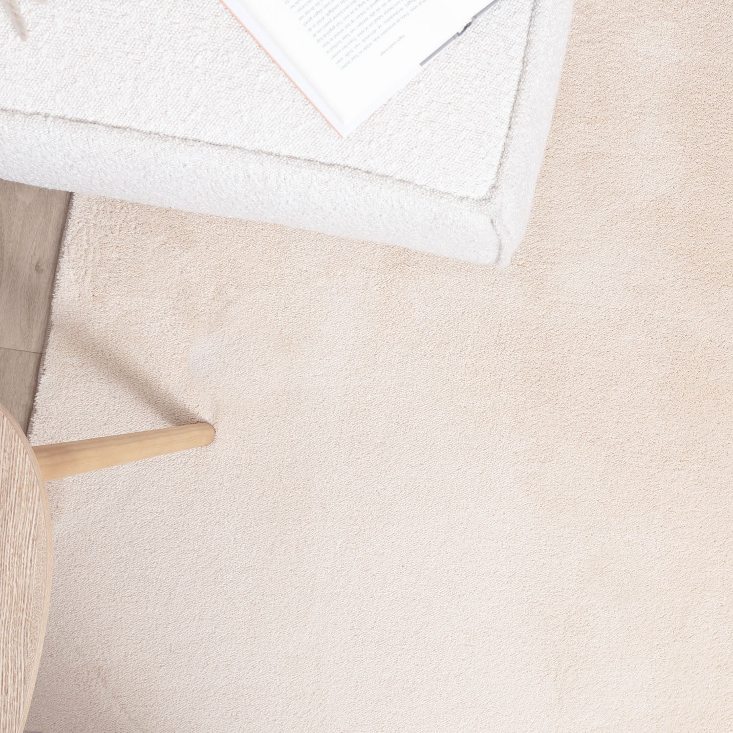 Washable Rug - Vivid Beige