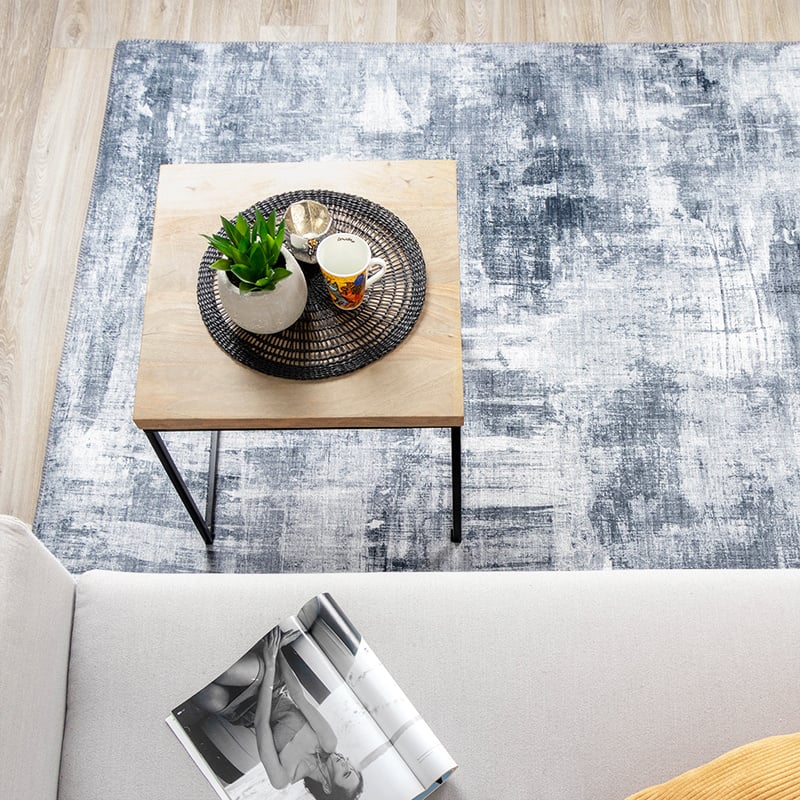 Modern Rug - Strength Grey