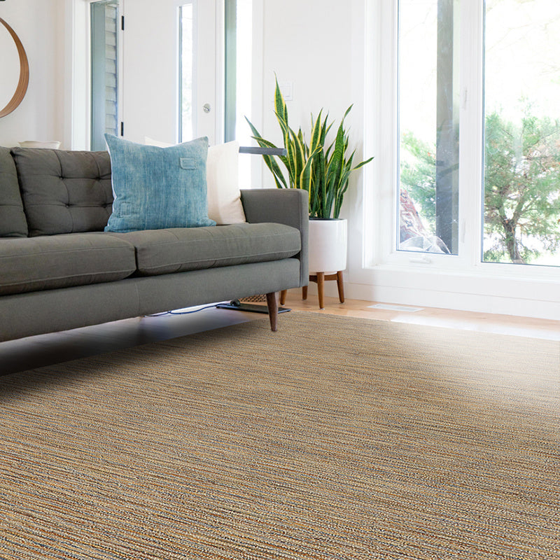Wool floor rug - Wilena Ochre Yellow/Green