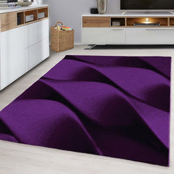 Modern Floor Rug - Jena Purple 9240