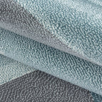 Modern Floor Rug - Brick Blue 1130