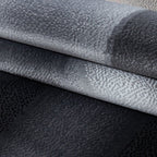 Modern floor rug - Plus Black 8008