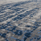 Vintage floor rug - Mad Men Bronx Azurite 8421