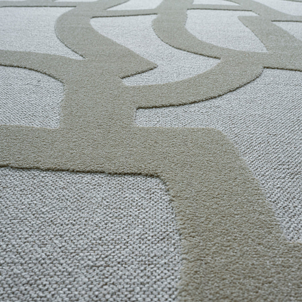 Modern floor rug - Thor Light Grey 6161