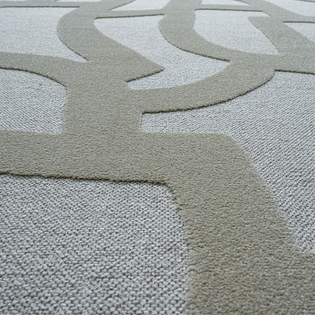Modern floor rug - Thor Light Grey 6161