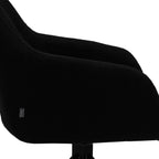 Swivel Chair - Rafi Black