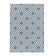 Modern floor rug - Streaky Square Grey/White