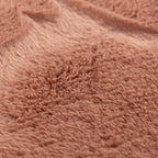 Round Low-Pile Rug – Cozy Pink