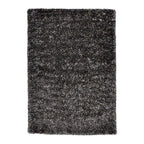 Shaggy floor rug - Paulina Black/Colour