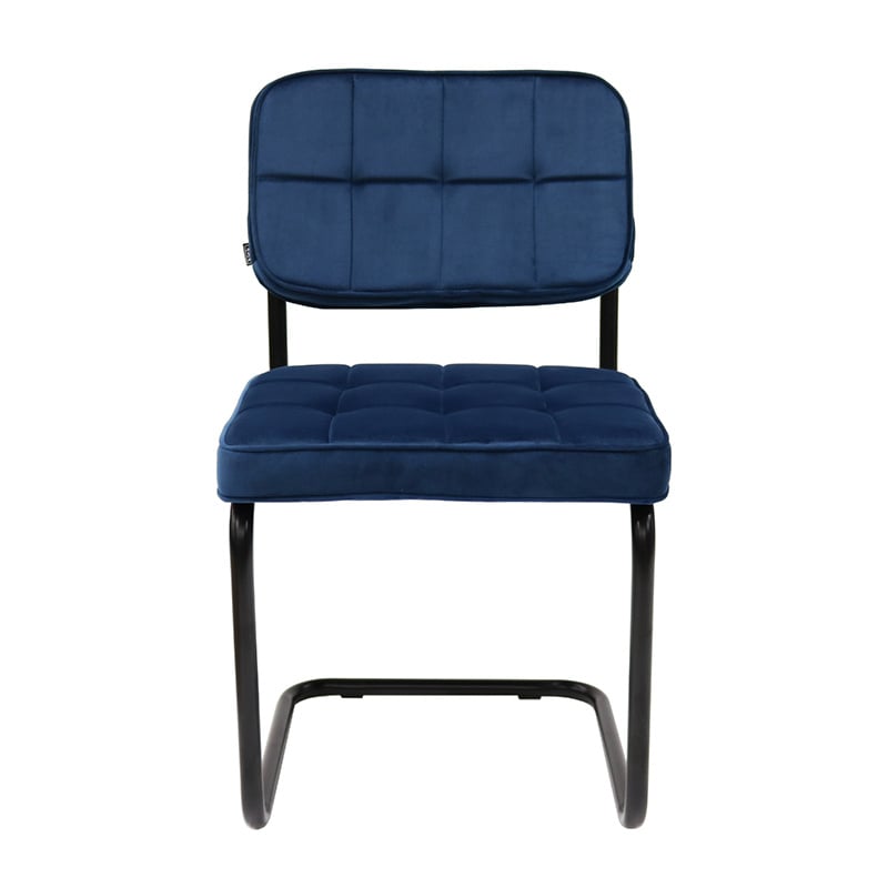 Velvet Chair - Ivy Dark Blue