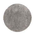 Round High Pile Rug - Fuzzy Beige