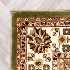 Persian Rug - Rezah Oriental Olive Green