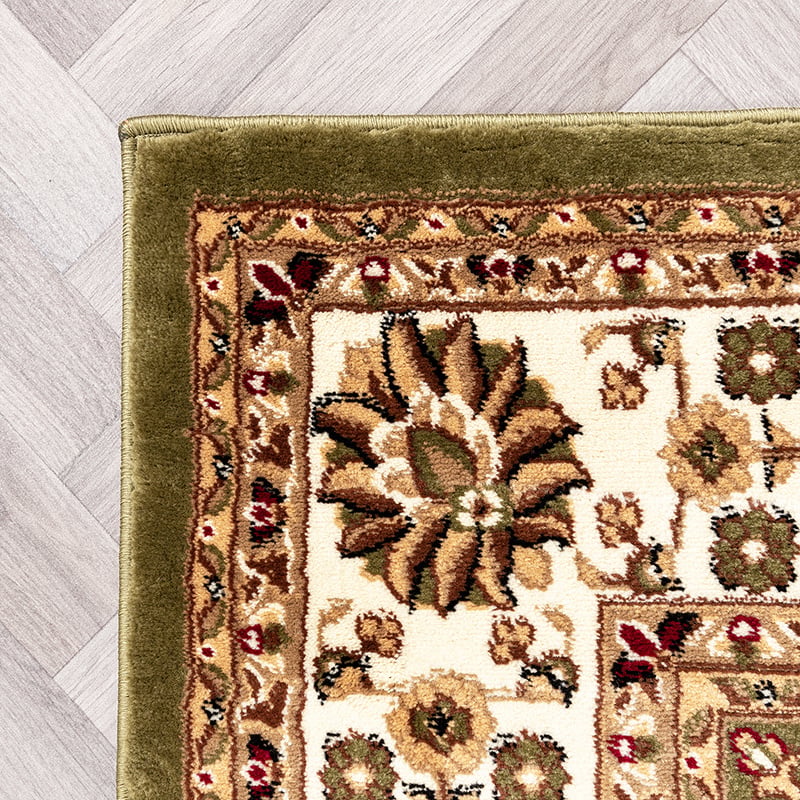 Persian Rug - Rezah Oriental Olive Green