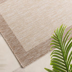 Balcony Rug - Sierra Border Cream/Beige