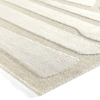 Viscose floor rug - Graphix 3165 Abstract Ivory