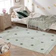 Kids’ Room Rug – Lou Dots Green
