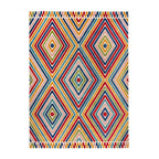 Indoor and Outdoor Rug - Bayo Diamond Multicolor