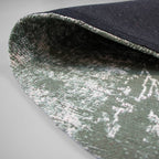 Round Patchwork Rug - Dreams Green