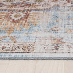 Oriental Rug - Leyla Medallion Light Blue
