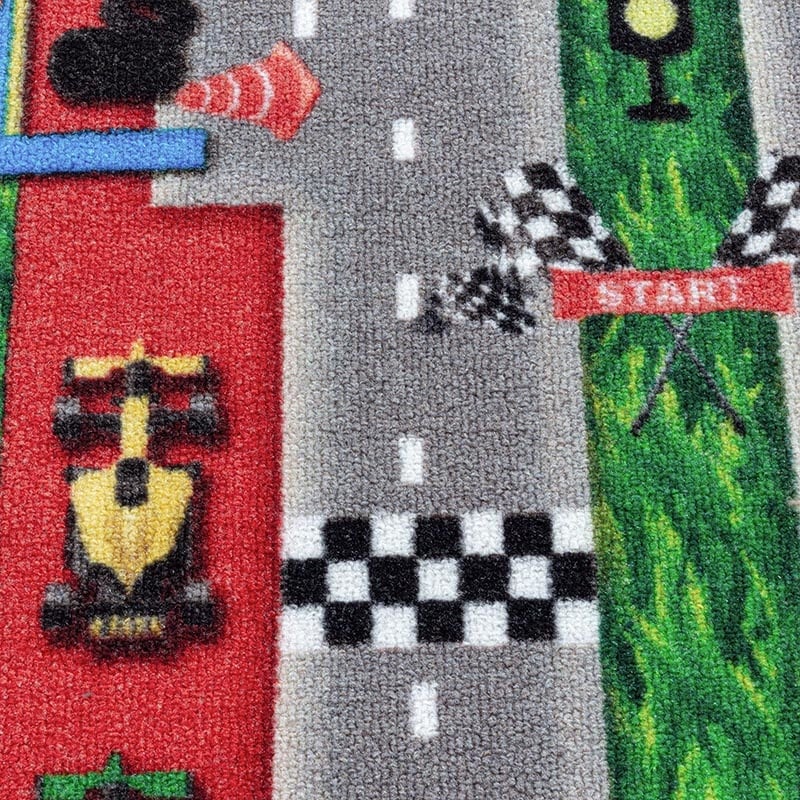 Play Mat - Pleun Race Track Red
