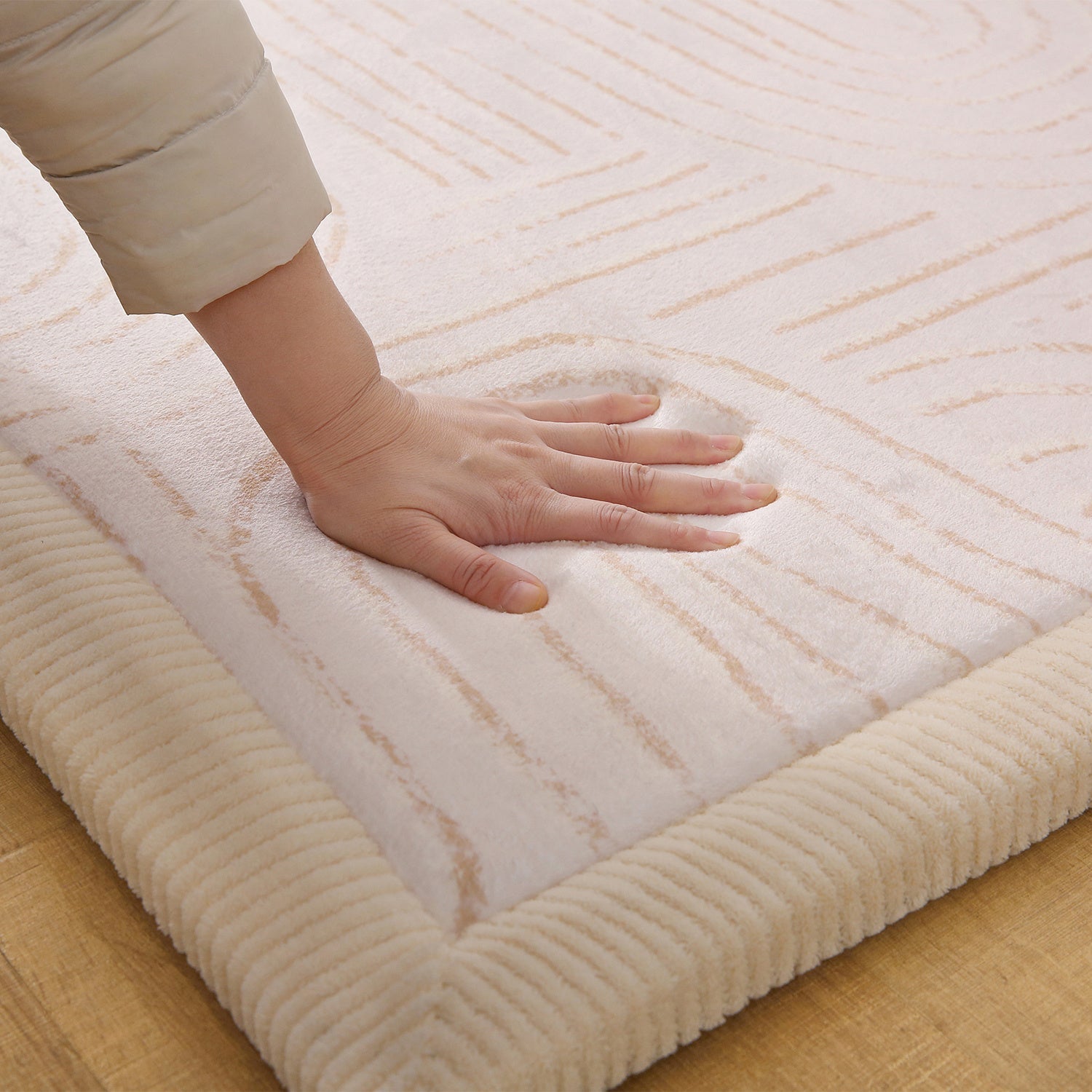 Soft XL Play Mat - Ozzy Lines Pink