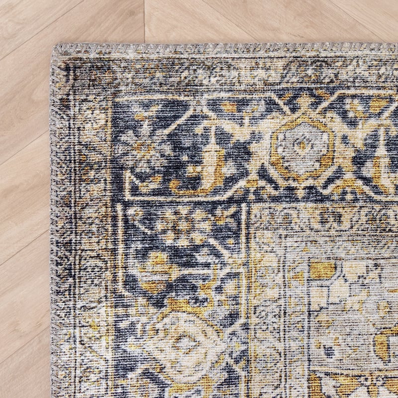 Vintage Rug - Lugan Yellow