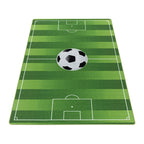 Football Rug - Pleun Football Field Green