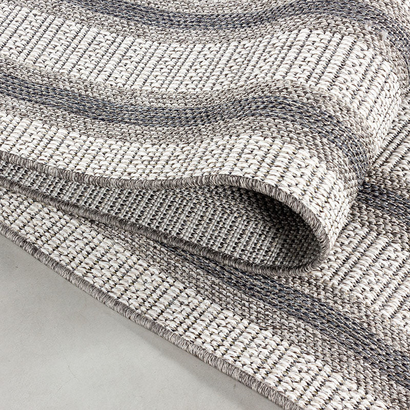 Jute balcony rug - Aruba Double-Edge Cream