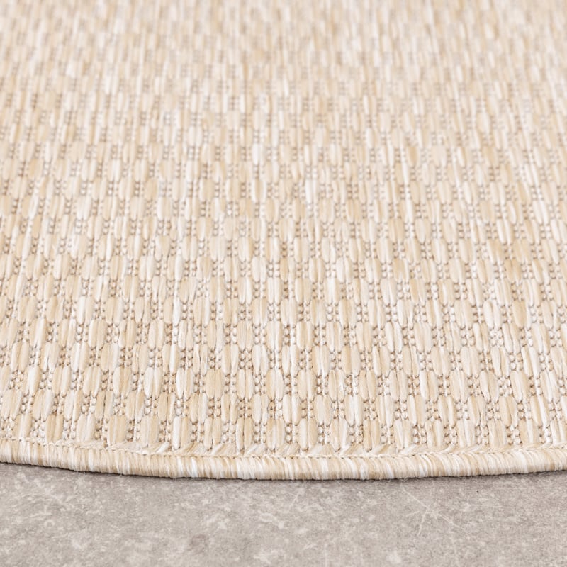 Round Outdoor Rug - Costa Sand