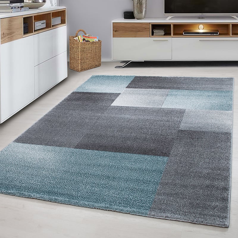 Modern Rug - Lucca Blue 1810