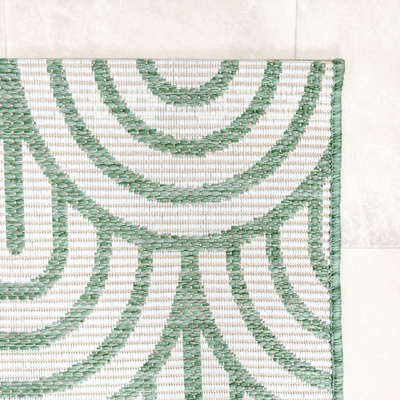 Outdoor Rug - Summer Arch Green